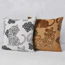 Bengali Pillow 22" - Black -Zgallerie 040830797 2 02159.1690299818.386.513