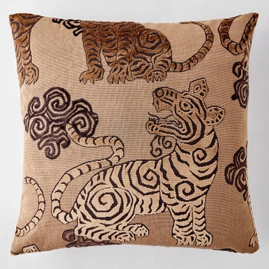 Bengali Pillow Cover 22" - Caramel 4 Bengali Pillow Cover 22" - Caramel - Image 2