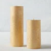 Shimmer Beaded Pillar Candle - Champagne -Zgallerie 221657861 73883.1690297821.386.513