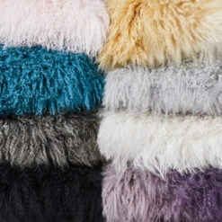 Ombre Mongolian Pillow 22" - Grey/Charcoal 11 Ombre Mongolian Pillow 22" - Grey/Charcoal -Zgallerie 940159915 4 46029.1690271935.386.513