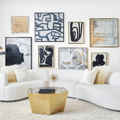 Ombre Mongolian Pillow 22" - Grey/Charcoal 7 Ombre Mongolian Pillow 22" - Grey/Charcoal - Image 5