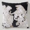 Senshi Tiger Pillow 22" - Black -Zgallerie webimage 040175249