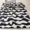 Quinn Rug - Ivory/Black 1 Quinn Rug - Ivory/Black -Zgallerie webimage 044117026 jpg