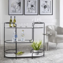 Ezio Bar Cart -Zgallerie webimage 070499135 RV1