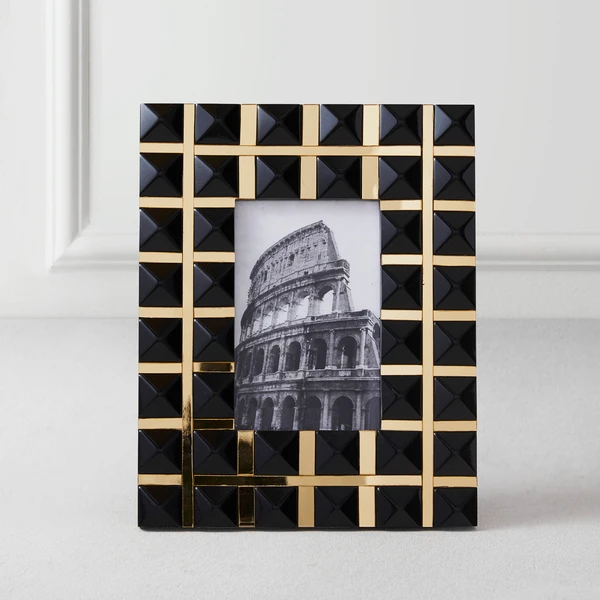 Glam Check Frame - Black 3 Glam Check Frame - Black