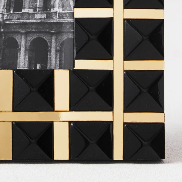 Glam Check Frame - Black 4 Glam Check Frame - Black - Image 2