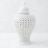 Ceramic Filigree Jar -Zgallerie webimage 160105612