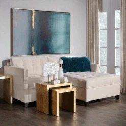 Selenite Slab On Metal Stand -Zgallerie webimage 160184955 rv1 jpg