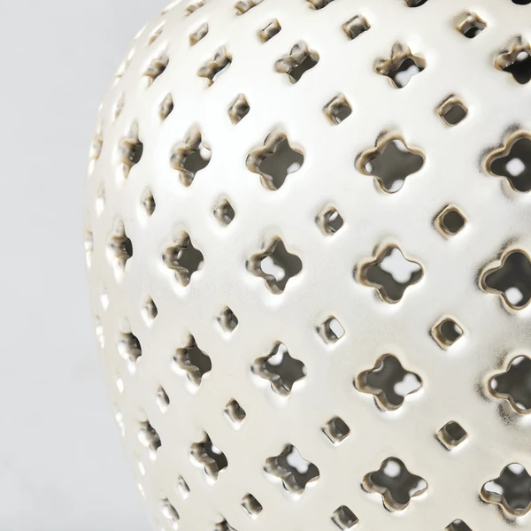 Ceramic Filigree Jar 5 Ceramic Filigree Jar - Image 3