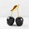 Gold/Black Oversized Cherries -Zgallerie webimage 160413358