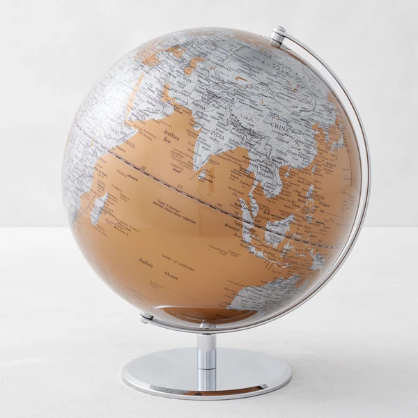 World Globe - Gold 3 World Globe - Gold