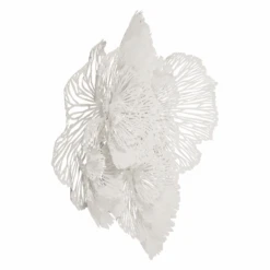 Flower Wall Decor - White 10 Flower Wall Decor - White -Zgallerie webimage 162135953 1 jpg