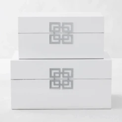 Ming Boxes - Set Of 2