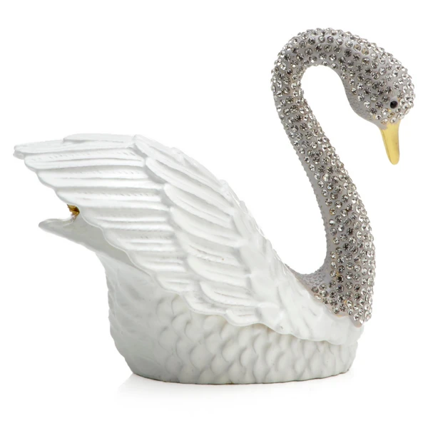 Swan Trinket Box 3 Swan Trinket Box