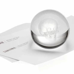 Crystal Skull Paperweight