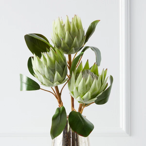 Protea Queen Spray - Set Of 3 3 Protea Queen Spray - Set Of 3