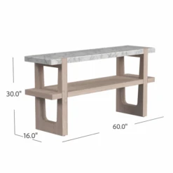 Lido Console Table -Zgallerie webimage 600835414 DIM