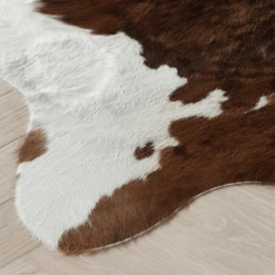Augusto Hair On Cowhide Rug - Medium Brown -Zgallerie webimage 620002652 2 jpg