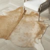 Anton Hair On Cowhide Rug - Tan -Zgallerie webimage 620002655 jpg