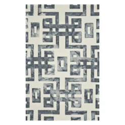 Lauren Rug - Black/Ivory