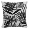 Palm Springs Outdoor Pillow 18" - Black 1 Palm Springs Outdoor Pillow 18" - Black -Zgallerie webimage 620017798