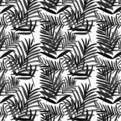 Palm Springs Outdoor Pillow 18" - Black -Zgallerie webimage 620017798 DTL