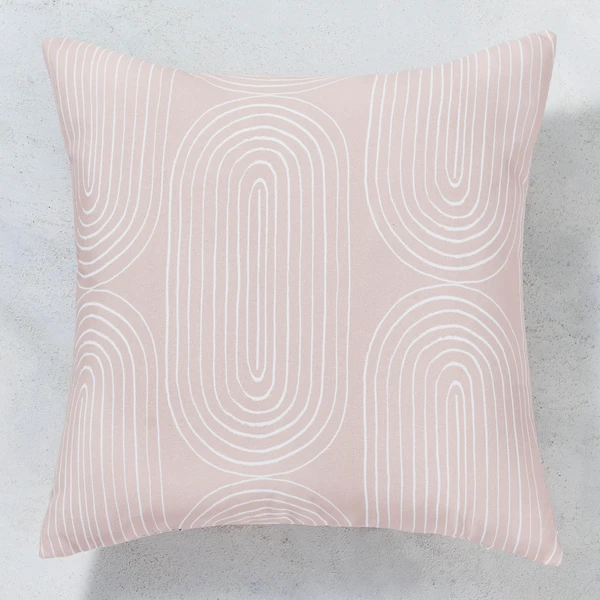 Dakota Outdoor Pillow 18" - Blush 3 Dakota Outdoor Pillow 18" - Blush