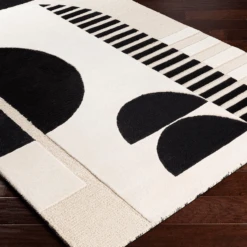 Ellery Rug - Black/Ivory 11 Ellery Rug - Black/Ivory -Zgallerie webimage 620037367 2 jpg