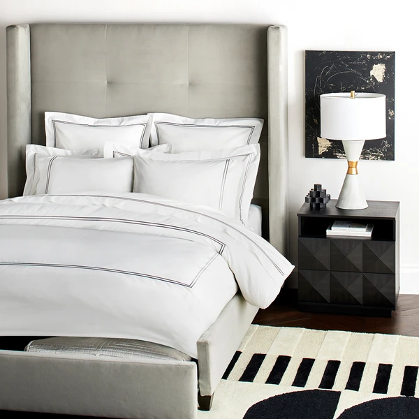 Ellery Rug - Black/Ivory 9 Ellery Rug - Black/Ivory - Image 7