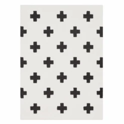 Amina Rug - White/Black