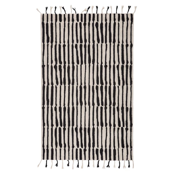 Nikki Chu - Talia Rug - Black/White 3 Nikki Chu - Talia Rug - Black/White