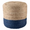 Merritt Round Pouf - Navy -Zgallerie webimage 620107028 jpg