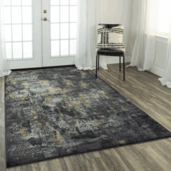 2'7" X 9'6" Prosperous Rug - Grey -Zgallerie webimage 620152793 RV