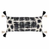 Zahli Lumbar Pillow - Black/Natural 1 Zahli Lumbar Pillow - Black/Natural -Zgallerie webimage 620391592