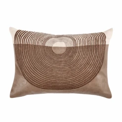 Cormack Lumbar Pillow - Taupe/Gold