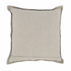 Banks Pillow 20" - Grey 10 Banks Pillow 20" - Grey -Zgallerie webimage 620391601 back