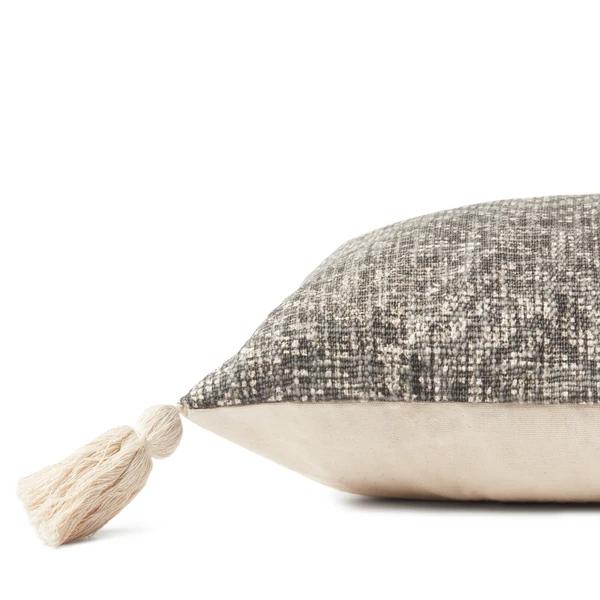 Felicity Lumbar Pillow - Charcoal 4 Felicity Lumbar Pillow - Charcoal - Image 2