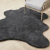 Lapin Animal Shape Rug - Slate -Zgallerie webimage 620607439 620607440