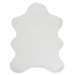 Lapin Animal Shape Rug - White -Zgallerie webimage 620607445 jpg