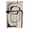 Dillion Rug - Ivory/Black -Zgallerie webimage 620614391 SIL
