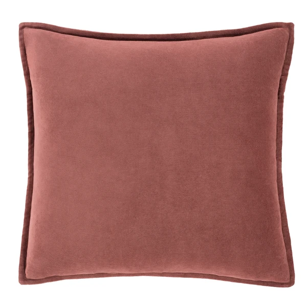 Velvet Pillow 20" - Brick Red 4 Velvet Pillow 20" - Brick Red - Image 2