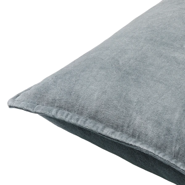 Velvet Pillow 20" - Charcoal 5 Velvet Pillow 20" - Charcoal - Image 3