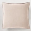 Velvet Pillow 20" - Light Beige -Zgallerie webimage 620721142