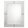 Rectangle Cross Stitch Mirror - White -Zgallerie webimage 621014543 jpg