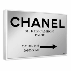 Couture Road Sign Mirror 7 Couture Road Sign Mirror -Zgallerie webimage 630440410 ALT1