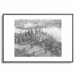 Manhattan Through Clouds -Zgallerie webimage 630621741 SIL