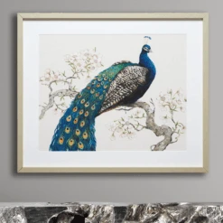 Peacock And Blossoms 1 -Zgallerie webimage 730359926 1 jpg