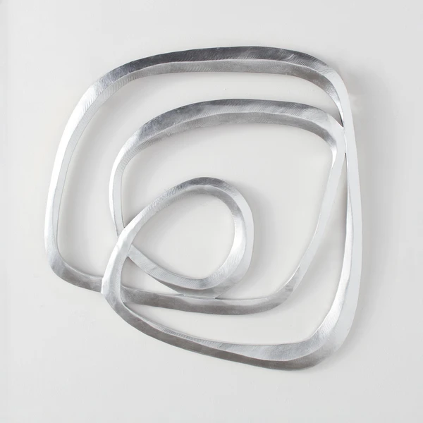 Infinity 2 Wall Decor - Silver 3 Infinity 2 Wall Decor - Silver