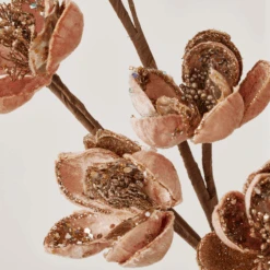 Beaded Magnolia Stem - Set Of 3 -Zgallerie webimage 999203731 dtl